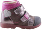 Szamos 1421 407491 21 szürke pink 2 tépős bokacipő