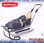 Adbor szánkó komplett szürke háttámla+bundazsák+tolókar