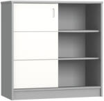 Faktum Alda SSZ komód 91*41*91cm (SELYEMSZÜRKE)