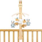 Nattou zenélő forgó Félix and Leo fa állvánnyal