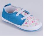 yo cipő OBO-0180G 3-9hó kék, virágos