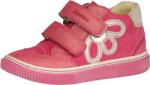 Szamos 1586-500632 29 két tépős bokacipő, pink-ezüst