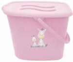 MALTEX vödör Zebra rózsaszín