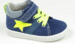 richter 2552 1111 6821 26 kék/sárga tépős, fűzős cipő