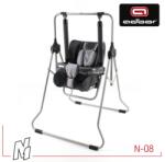 Adbor babahinta N1 fekete/sötét szürke N-08
