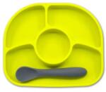  Bblüv YÜMI B153L lime tányér osztott+kanál