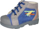 Szamos 1529-207390 20 kék/szürke első lépés fűzős bokacipő