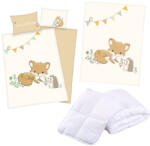  Rókás-sünis ovis ágynemű szett (kuckó csomag)