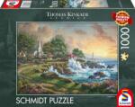 Schmidt Spiele - Tengerparti menedék 1000 darabos kirakó (58628)