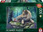 Schmidt Spiele - A Farkas és az Tündérke 500 darabos kirakó (59714)