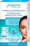 JimJams Pure & Clear 3in1 Plasture hidrocoloid pentru acnee BHA + HA (30buc)