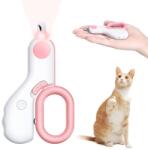 Nunbell LED-es kisállat körömvágó csipesz, rózsaszín