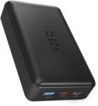 SBS Fast charge power bank: 20, 000 mAh, 2 USBs, fekete - tok-store - 17 990 Ft