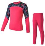 Sensor Set de haine funcționale pentru copii Sensor Merino Impress - magenta/floral mărimi îmbrăcăminte S (2-09999-S)