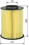 Bosch légszűrő BOSCH F 026 400 492 for MAZDA, VOLVO (F 026 400 492)