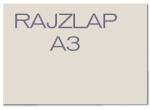 Patria Rajzlap félfamentes A/3 120 g 10 lap/csomag nejlonos