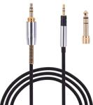 PadForce Cablu audio PadForce pentru casti Sennheiser Momentum 1.0, 2.0, Jack 3.5mm si adaptor 6.35mm, Lungime 2m