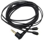 PadForce Cablu audio PadForce pentru casti Shure SE215, SE315, SE425, SE535, SE846, Jack 3.5mm, Lungime 1.25m - Negru