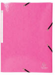 Exacompta Gumis mappa karton Exacompta Iderama A/4 rózsaszín (55824E) - argentumshop