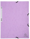 Exacompta Gumis mappa karton Exacompta Aquarel A/4 pasztelllila (55535E) - argentumshop