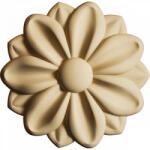 Papelito Hőre lágyuló fa díszítőelem - kör 4cm 35322 - koszorúhoz és asztaldíszhez (35322)