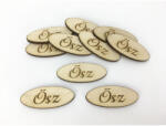  Natúr fa - Ősz ovál tábla 5*2cm 10db/csomag - papelito