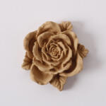  Hőre lágyuló fa díszítőelem - Rózsa 4cm 43381 (43381)