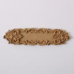 Papelito Hőre lágyuló fa díszítőelem - Címke 11, 5*2, 9cm 43387 - koszorúhoz és asztaldíszhez (43387)