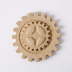  Hőre lágyuló fa díszítőelem - Fogaskerék 7cm 43376 (43376)