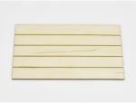  Natúr fa - Csíkos tábla nagy 12x20cm - papelito