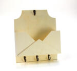  Fa boríték és kulcstartó - festéshez és decoupage-hoz