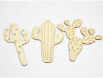  Natúr fa - Kaktusz csomag 15cm 3db/csomag - papelito