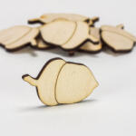  Natúr fa - Makk 5cm 10db/csomag - papelito