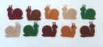  Filcfigura mini csigák 10db/cs kb 3cm 38083 (38083)