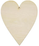  Natúr fa - Szív 20cm - papelito