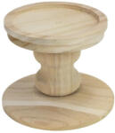  Natúr fa gyertyatartó Rembrandt 11, 3cm - papelito