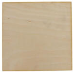  Natúr fa - Négyzet tábla 37x37cm - festéshez és decoupage-hoz