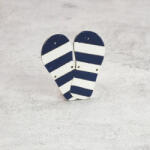  Natúr fa - Strandpapucs kicsi színes 7, 5x8, 2cm - papelito