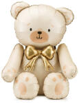  Fóliás Balloon Bear, 75x84 cm, krém (FB285-079)
