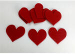  Filc - Szív 5cm 10db/csomag - papelito