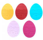 Papelito Filcfigura húsvéti tojások 5db/cs, kb. 6cm 23246 - húsvéti és tavaszi dekorációhoz (23246)