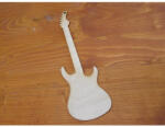  Natúr fa - Gitár 8x24, 8cm - festéshez és dekorációhoz