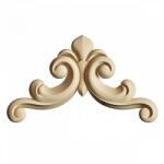  Hőre lágyuló fa díszítőelem - ciráda 8, 9*4, 8*0, 8cm 35342 (35342)
