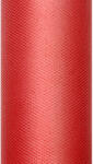  egyszínű tüll, piros, 0, 15 x 9 m (1 db / 9 lm) (TIU15-007)