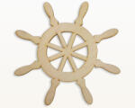  Natúr fa - Hajókormány 29cm