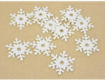  Filc - Csillagos hópihe fehér 5cm 10db/csomag