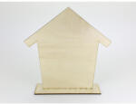  Natúr fa - Talpas ház 22x22, 5cm - festéshez és dekorációhoz