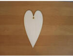  Natúr fa - Szív hosszúkás 10x20cm - papelito