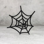  Natúr fa - Pókháló 12cm - fekete - papelito