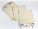  Natúr fa - Díszes szalvéta méretű tábla szett - papelito